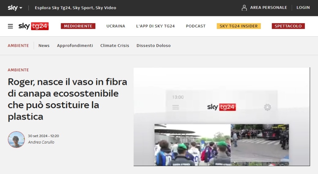 Articolo Sky TG24